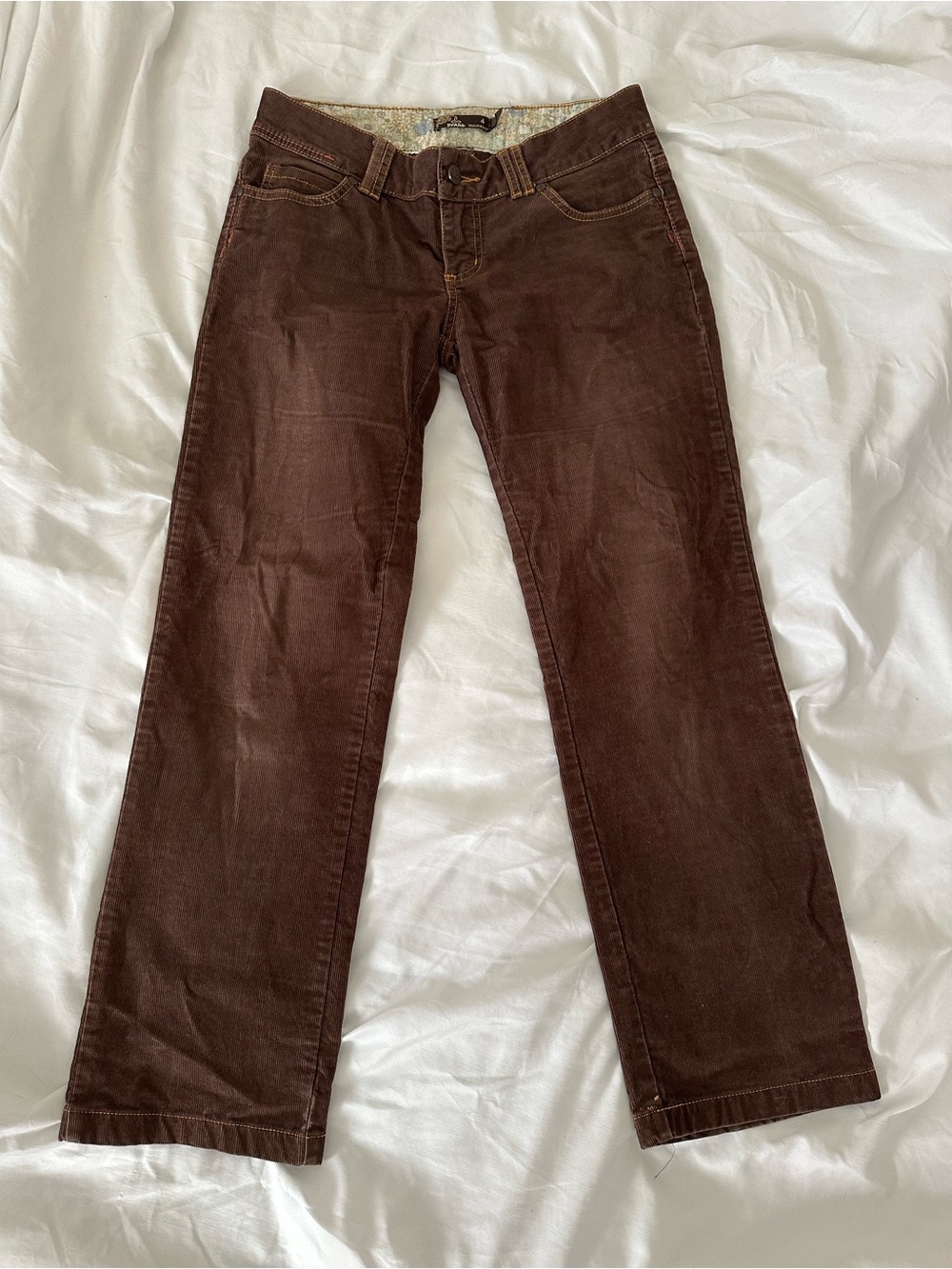 Prana Women's Brown Corduroy  Pants